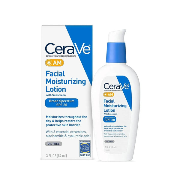 CERAVE ULTRA LIGHT MOIST LOTION SPF30 TUBE 50ML - FOR NORMAL TO OILY SKIN