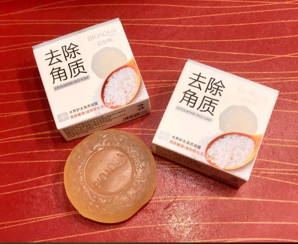 BIOAQUA Exfoliating Rice Soap
